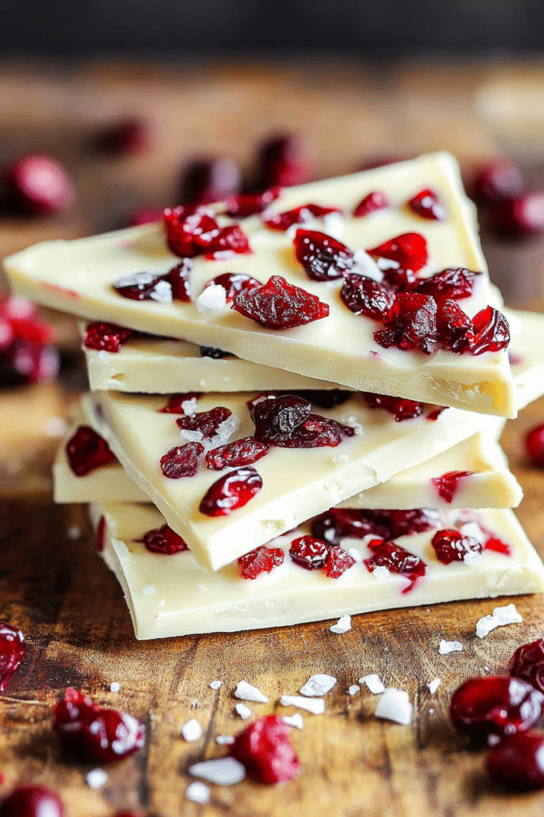 20-Minute White Chocolate Bark