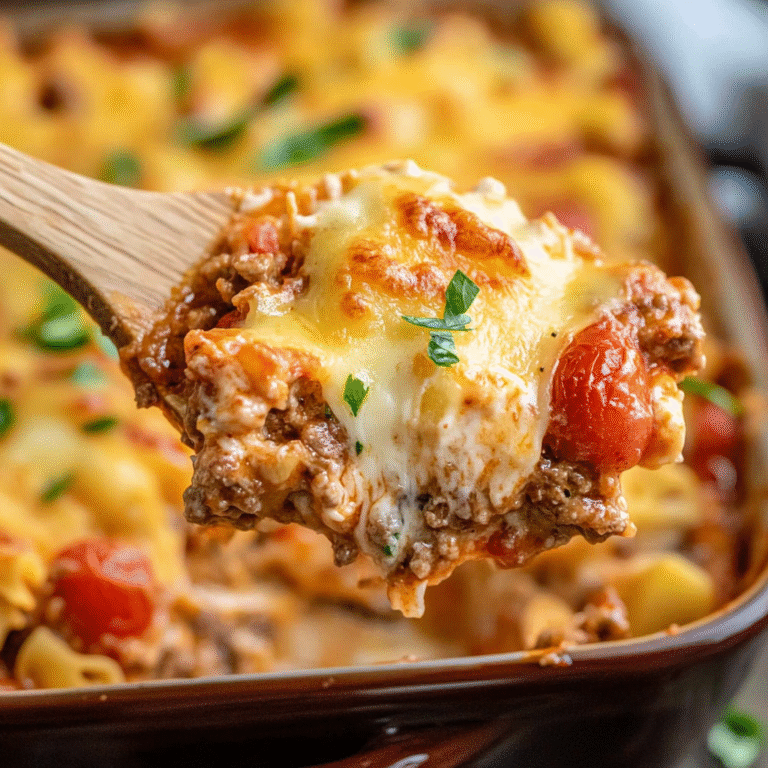 Beef Lombardi Casserole