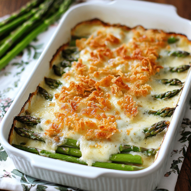 Cheesy Baked Asparagus