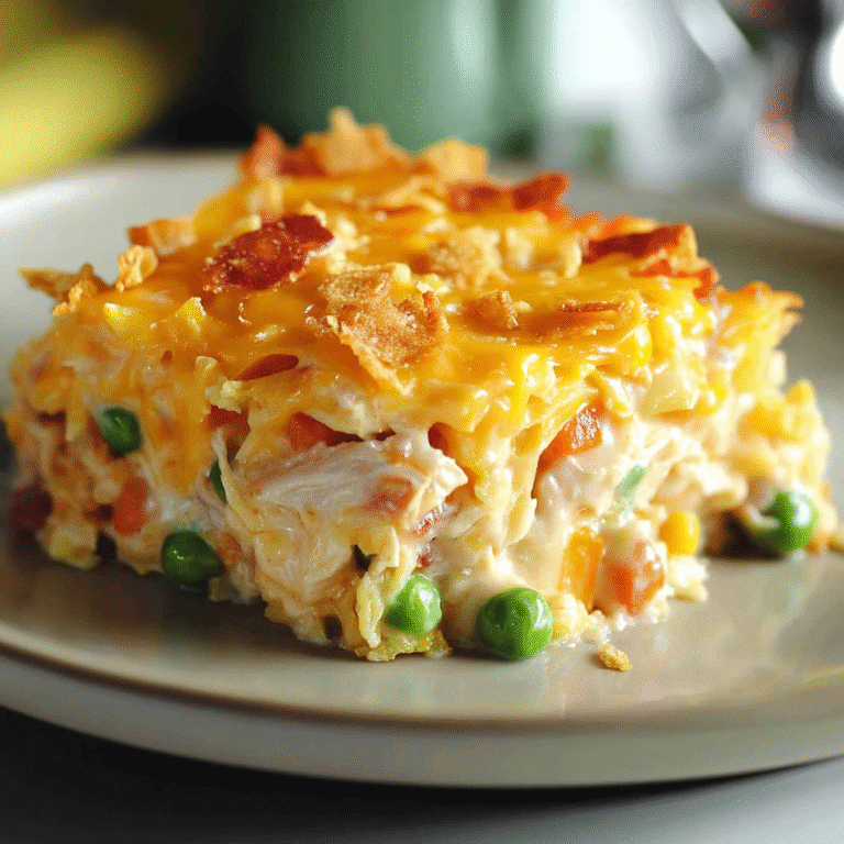 Chicken Hashbrown Casserole