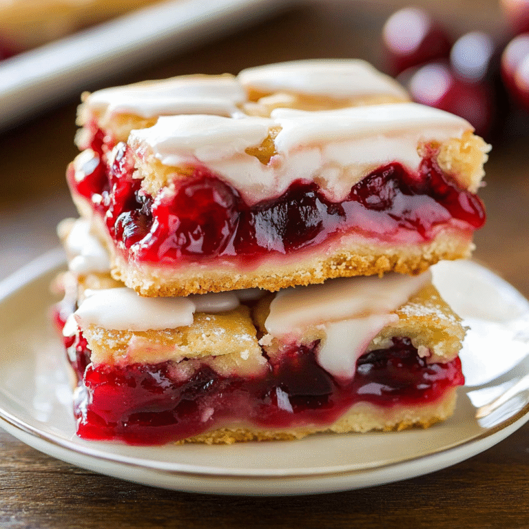 Christmas Cherry Bars