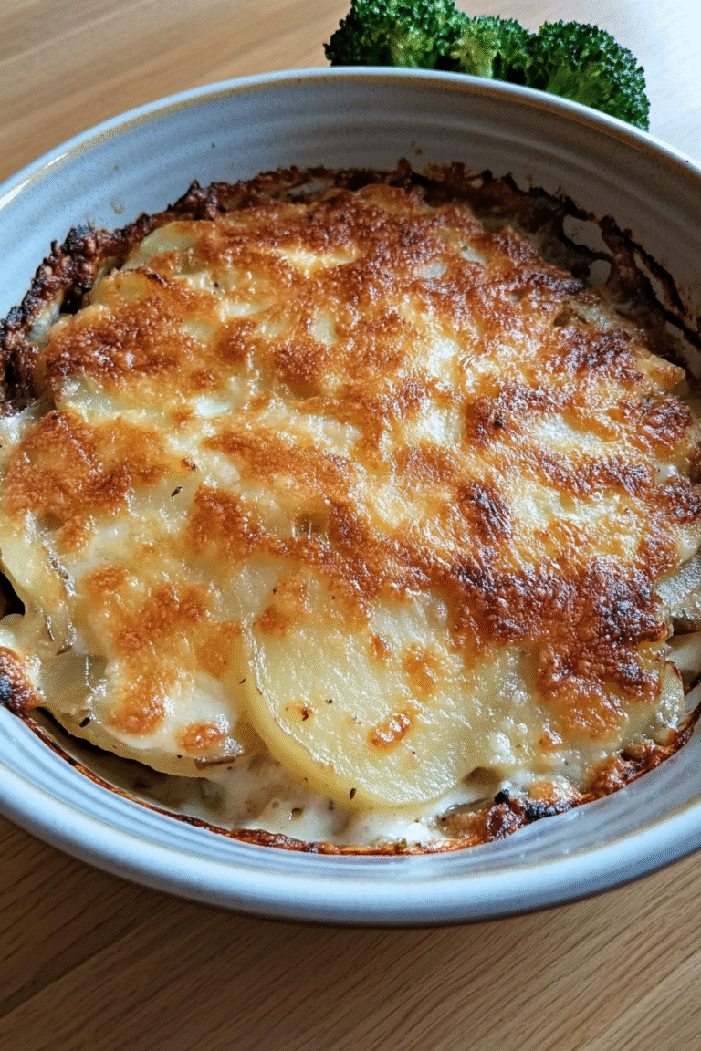 French Onion Potato Bake
