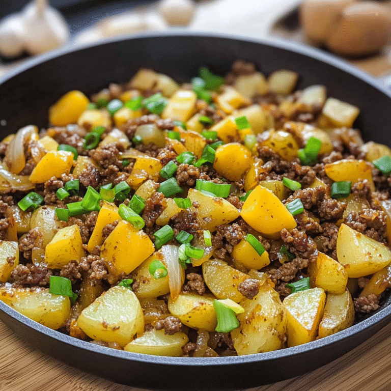 Ground Beef and Potatoes