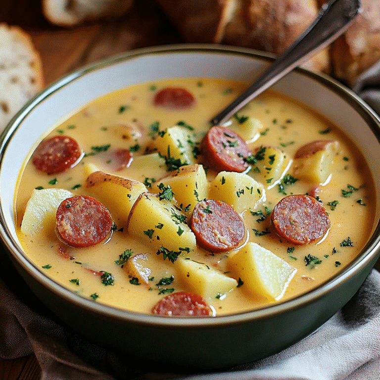 Kielbasa Potato Soup