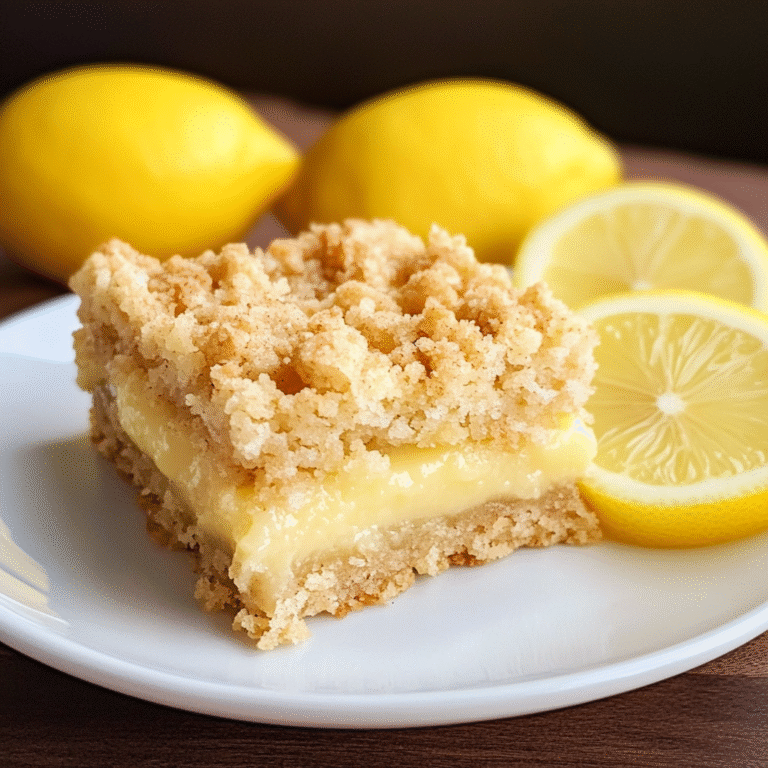 Lemon Crumb Bars