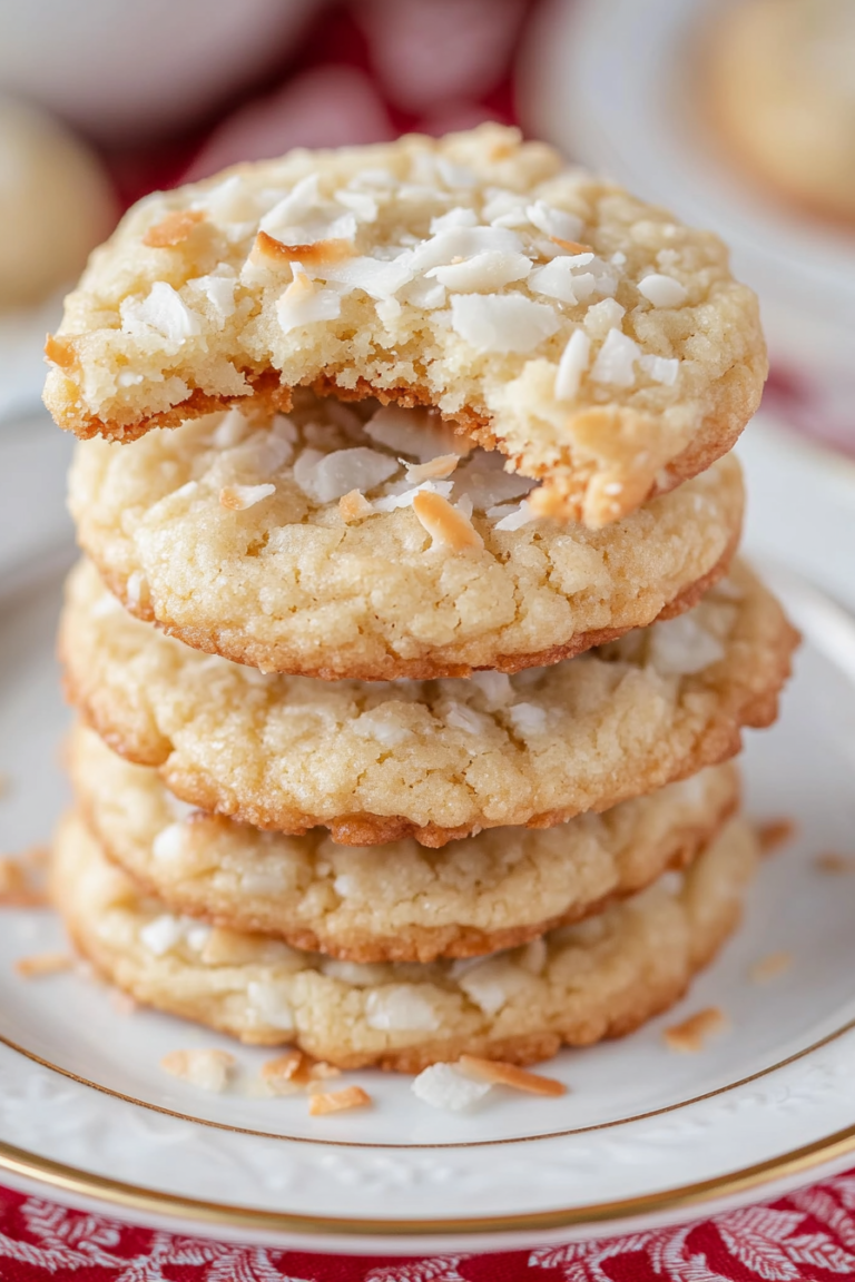 Chewy Coconut Cookies Recipe