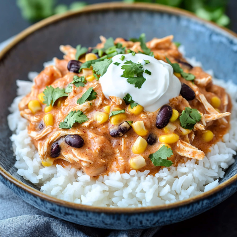 Crockpot Cream Cheese Chicken Chili