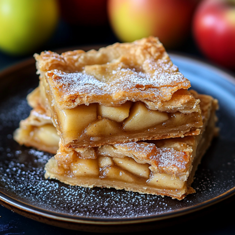Flaky Apple Pie Bars