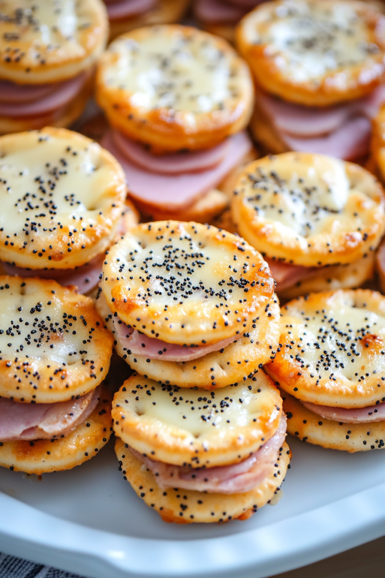 Ritz Cracker Party Sandwiches