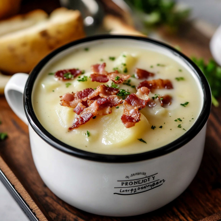 Creamy Potato Soup with Bacon