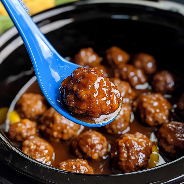Crock Pot Mississippi Meatballs