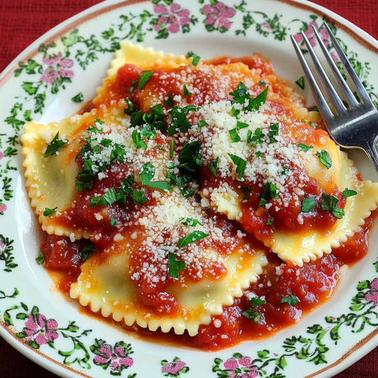 Crockpot Ravioli Casserole Recipe