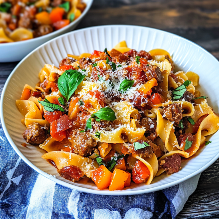 Italian Drunken Noodles
