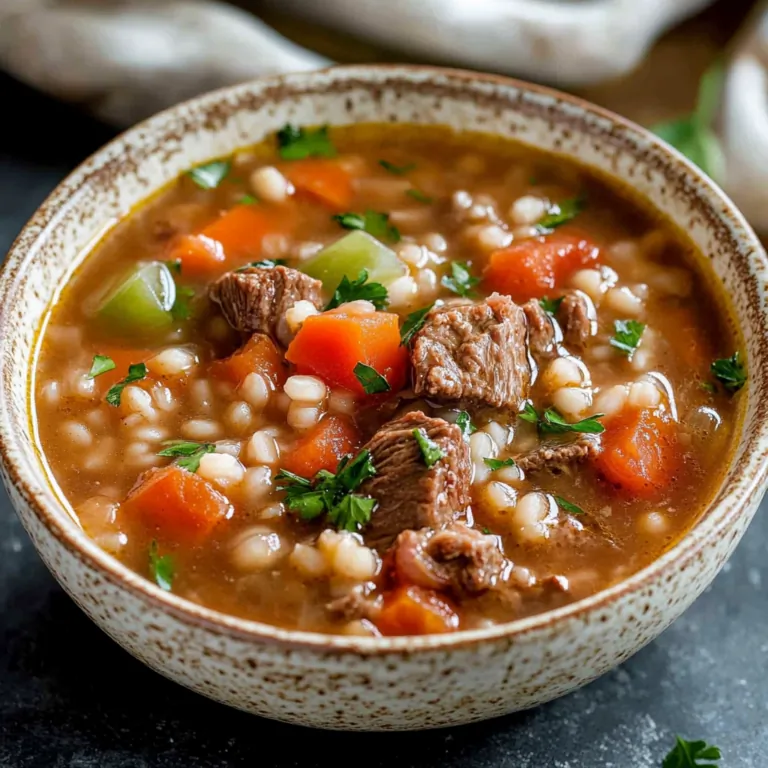 Beef Barley Soup