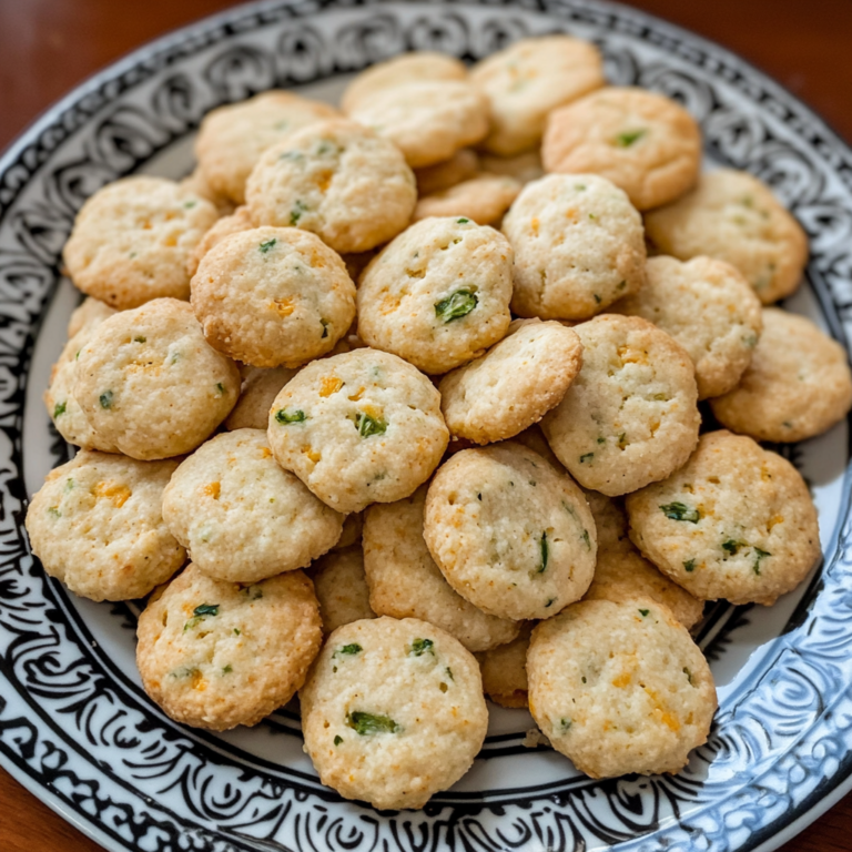 Cheesy Jalapeño Shortbread