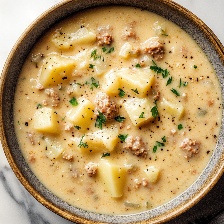 Creamy Italian Sausage And Potato Soup