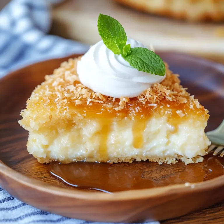 Impossible Coconut Pie
