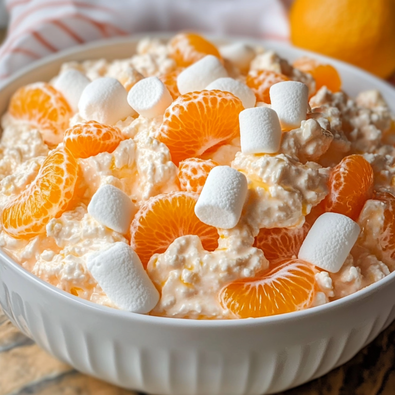 Orange Creamsicle Fluff Salad