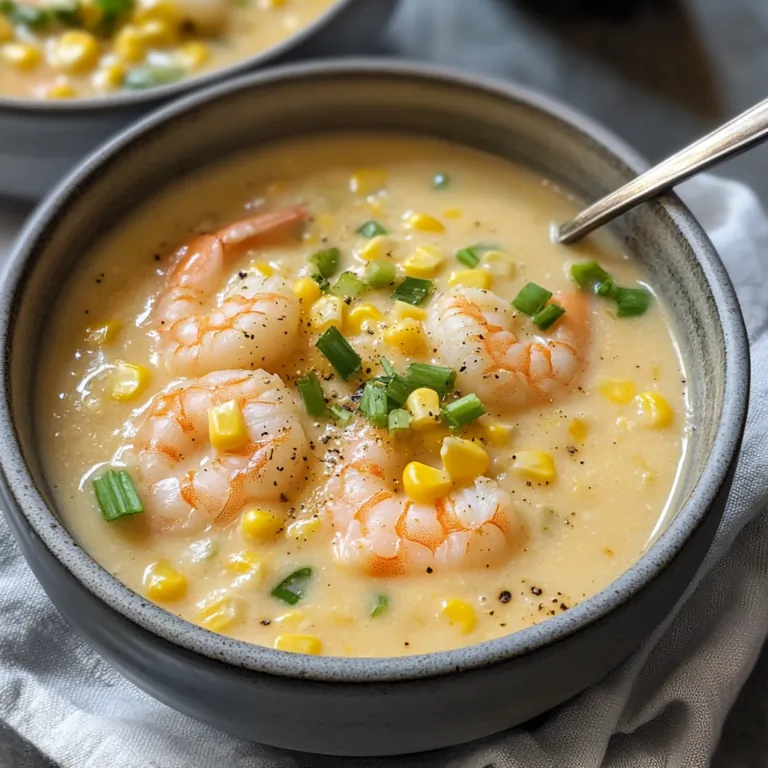 Shrimp and Corn Soup