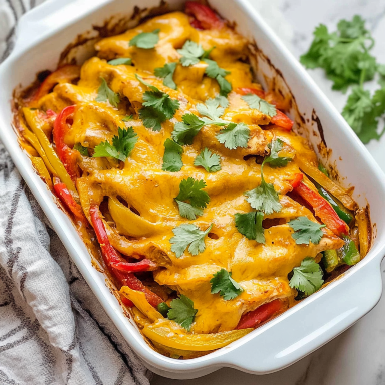 Chicken Fajita Casserole
