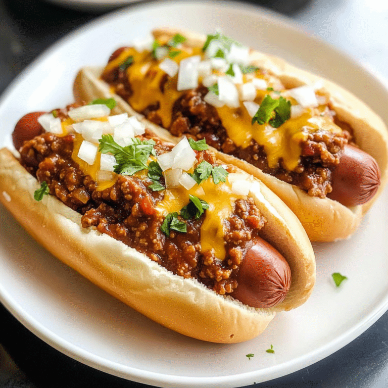 Chili Cheese Dog Bake