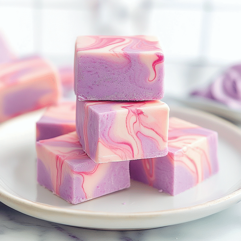 Cotton Candy Fudge