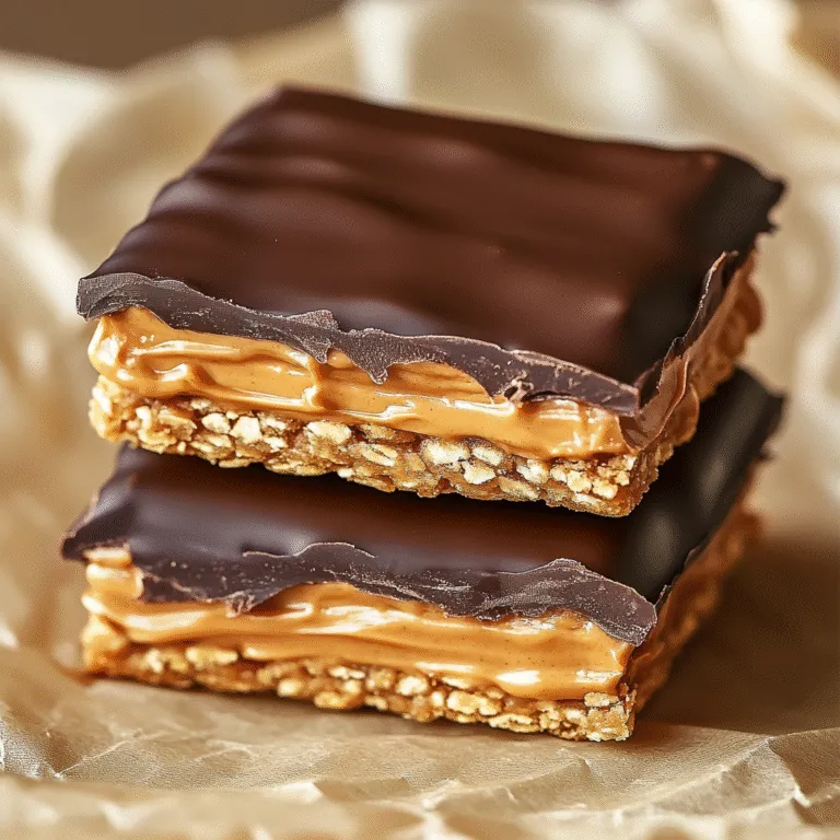 Easy No-Bake Buckeye Graham Treats