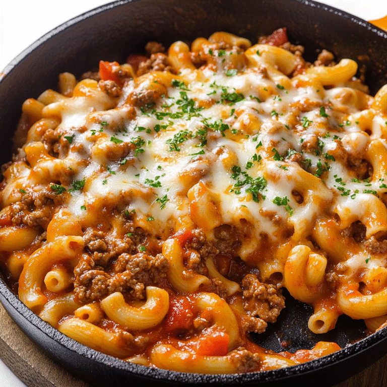 Homemade Hamburger Helper