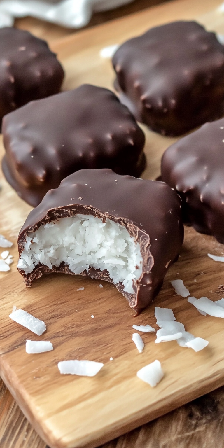 Homemade Mounds Bars