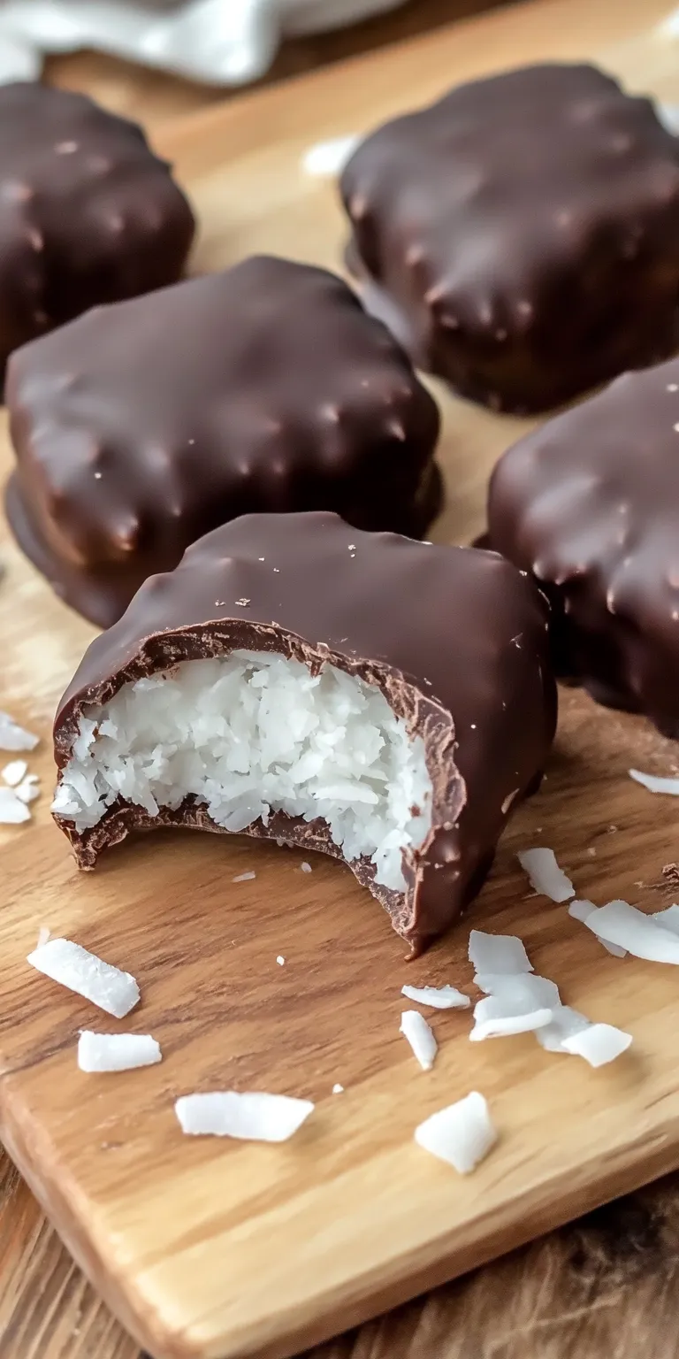Homemade Mounds Bars