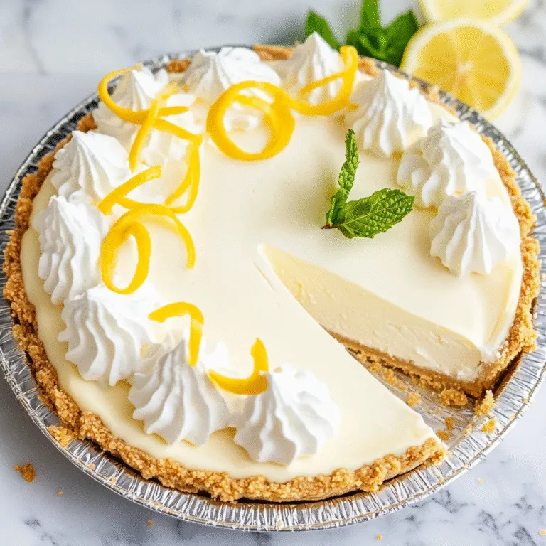 Lemonade Cream Cheese Pie