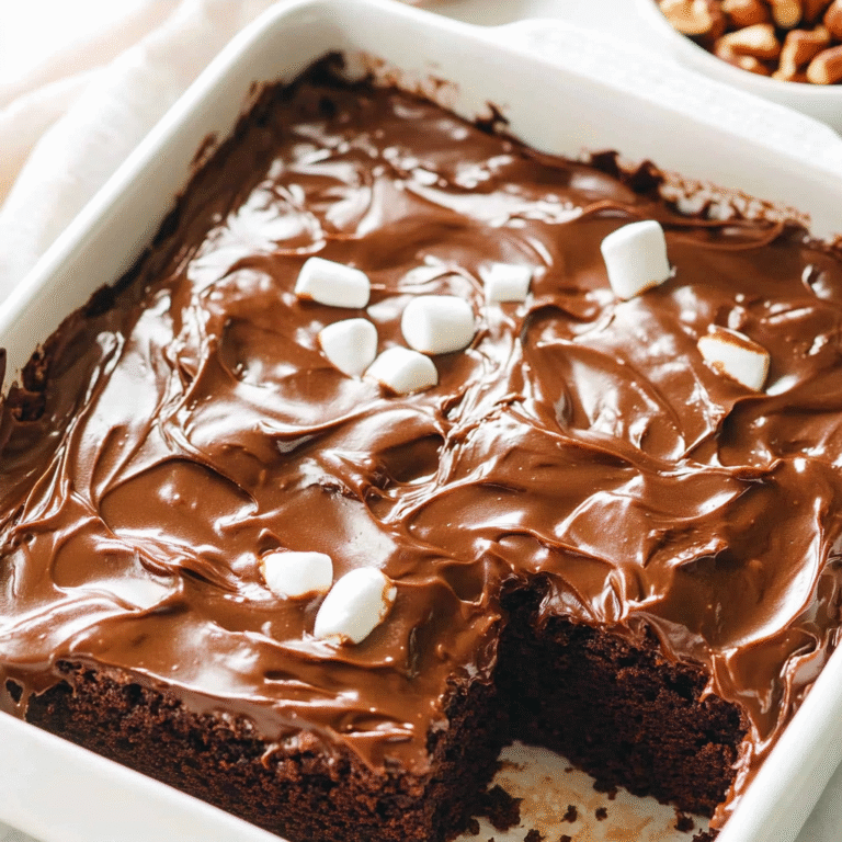 Mississippi Mud Cake