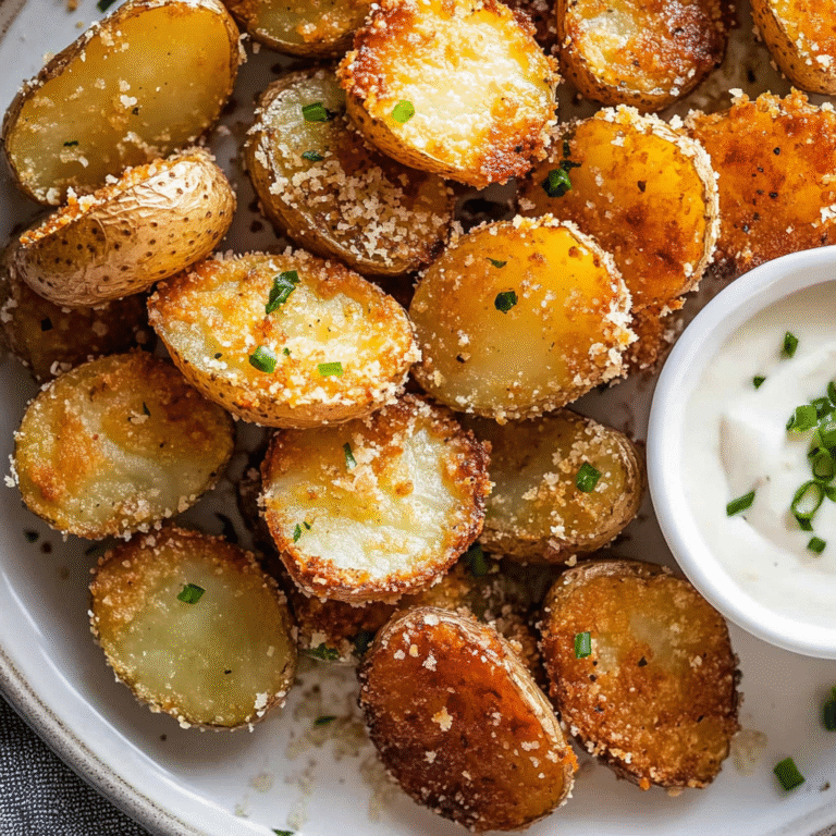 Crispy Parmesan Potatoes