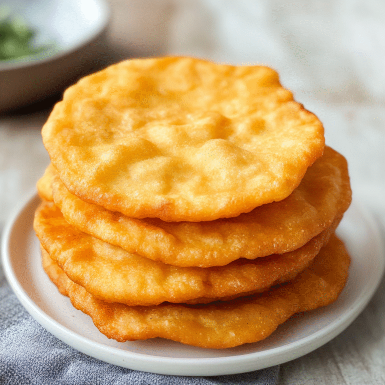 Easy Indian Fry Bread Recipe