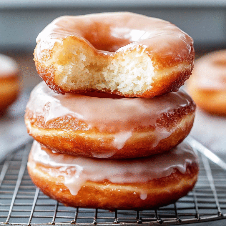 Homemade Krispy Kremes Doughnuts