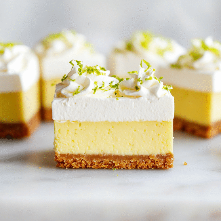 Key Lime Pie Bars