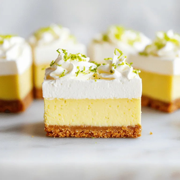 Key Lime Pie Bars
