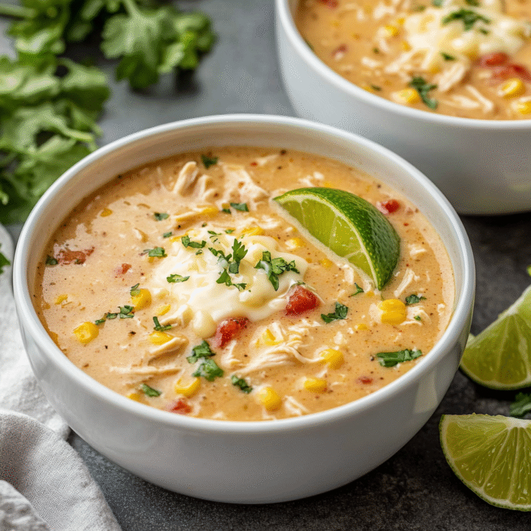 Slow Cooker Mexican Chicken Corn Chowder Recipe