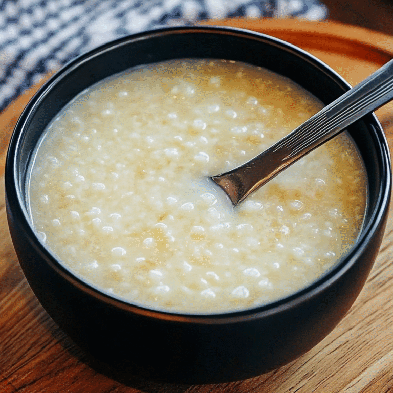 Slow Cooker Tapioca Pudding