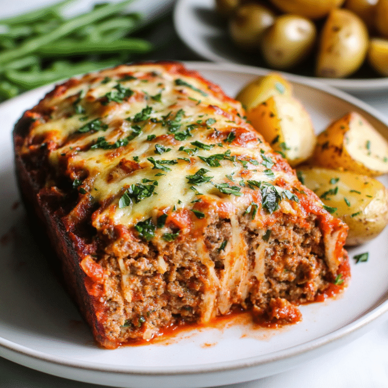 Parmesan Flavored Meatloaf