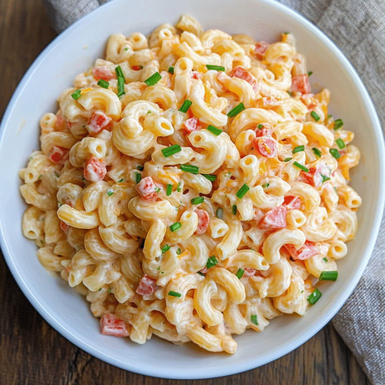 Pimento Pasta Salad