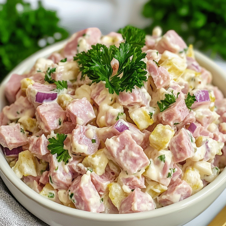 Southern Deviled Ham Salad