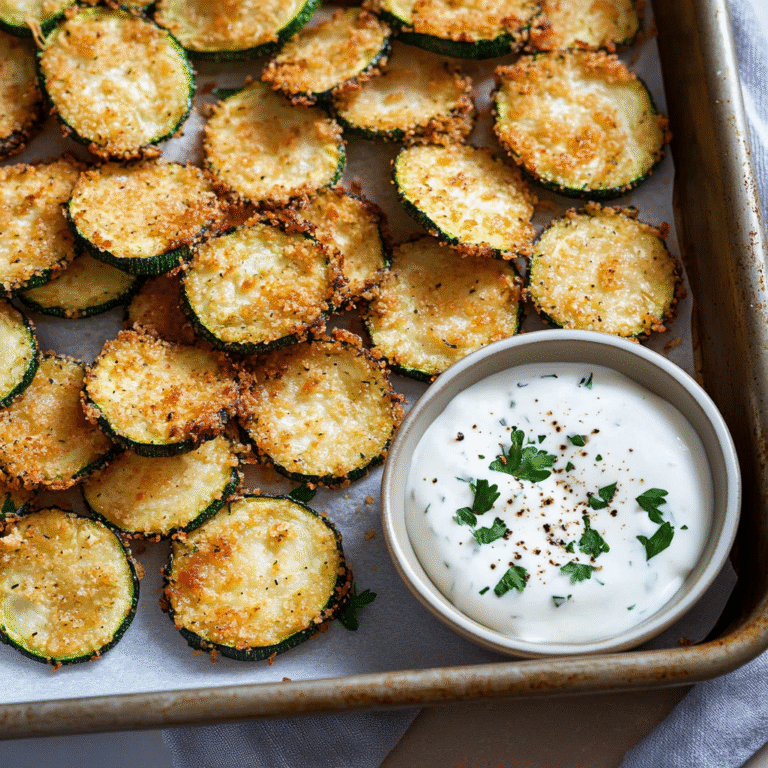 Air Fryer Zucchini Chips