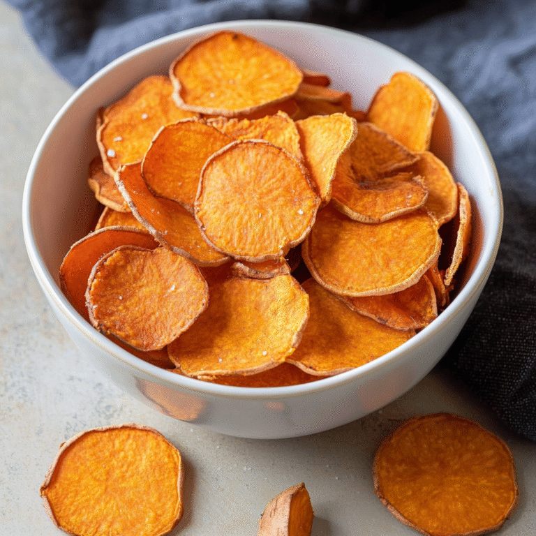 Baked Sweet Potato Chips