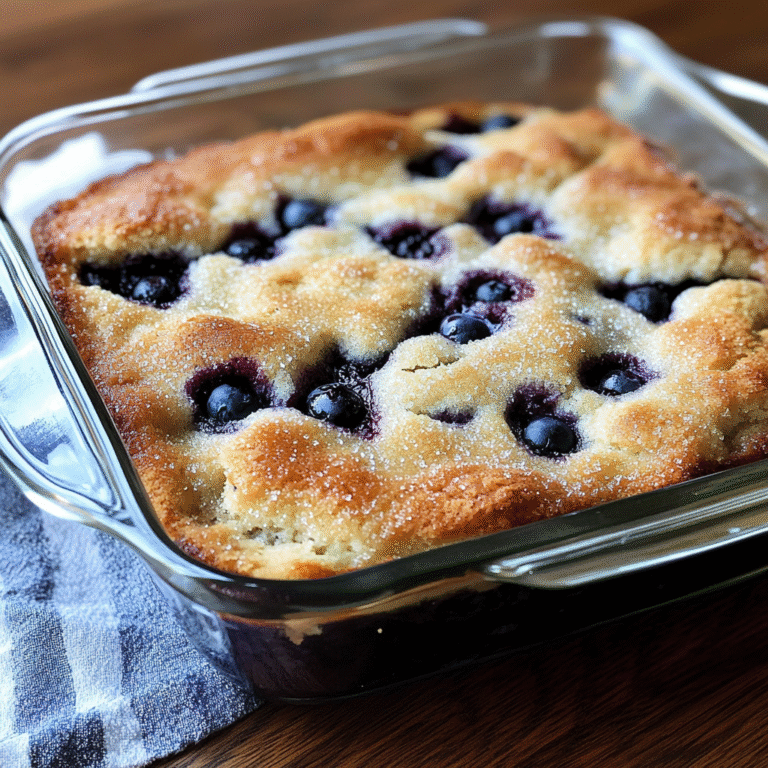 Buttermilk Blueberry Breakfast Bake