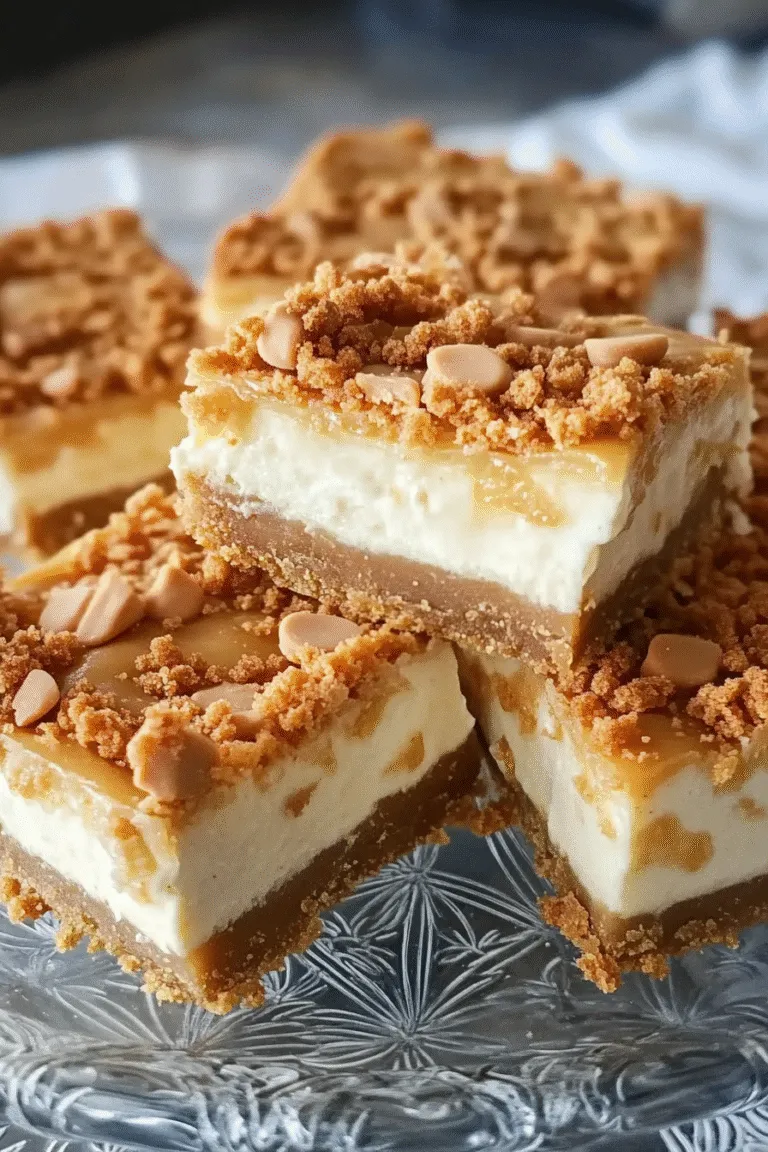 Butterscotch Cheesecake Bars