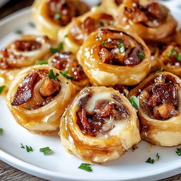 Cheese and Bacon Pinwheels