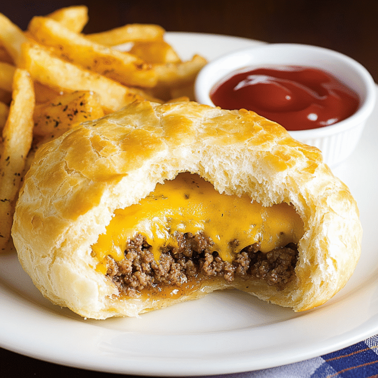 Cheeseburger Pockets