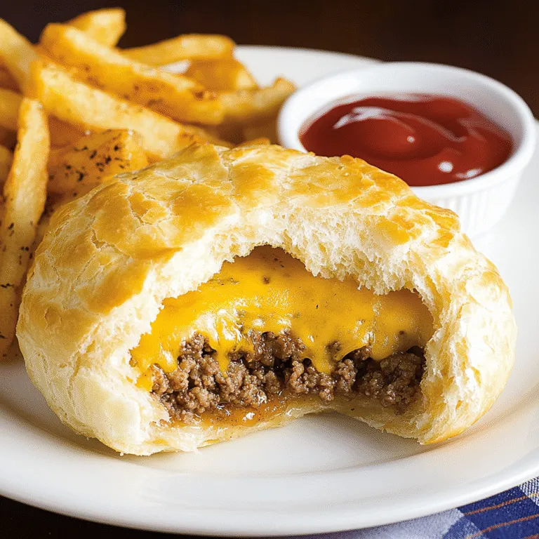 Cheeseburger Pockets