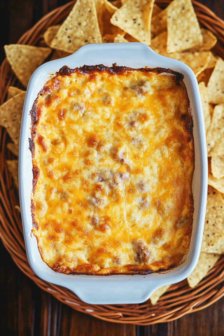Cheesy Hissy Fit Dip